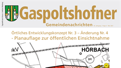 Gaspoltshofener Gemeindenachrichten - Ausgabe Mai 2021
