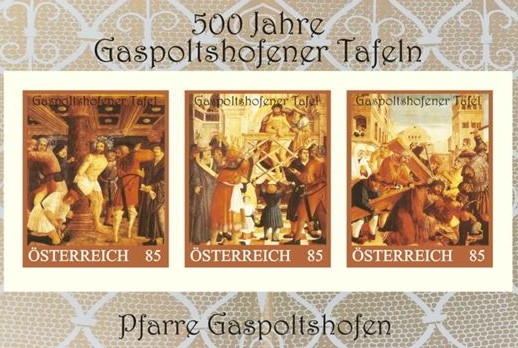 Briefmarkenblock Gaspoltshofen